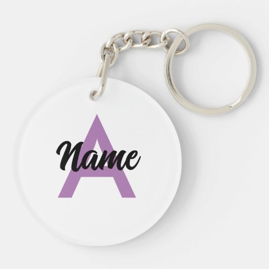 Grenzeloos Inspirerend Gepersonaliseerd 2-zijdig Sleutelhanger (Achterkant)