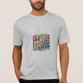 grenzeloos leiderschap t-shirt (Voorkant)