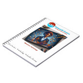 "Grenzeloos leren: geweldige docenten en technisch Notitieboek (Linkerzijde)