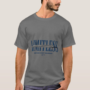 "Grenzeloos" Motiverend Heren T-Shirt