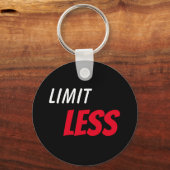 Grenzeloos opbeurende positieve focus attitude sleutelhanger (Voorkant)