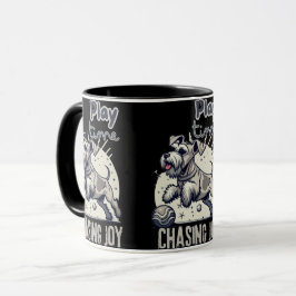 Grenzeloze energie: speelse achtervolging van de g mok