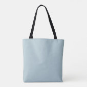 Grenzeloze Haas Vrijheid in Sneeuw Tote Bag (Achterkant)