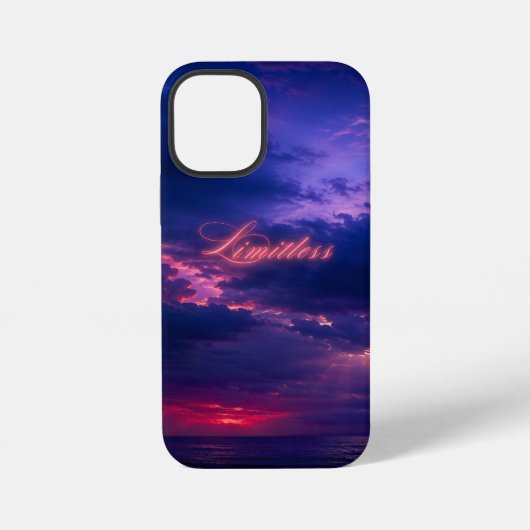Grenzeloze Hemel - Diepe Wateren iPhone Hoesje (Achterkant)