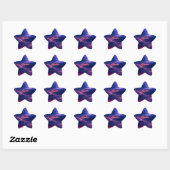 Grenzeloze Hemel - Diepe Wateren Ster Sticker (Vel)