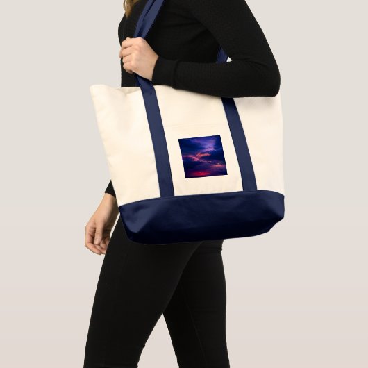 Grenzeloze Hemel - Diepe Wateren Tote Bag (Voorkant (product))