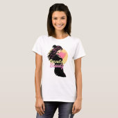 Grenzeloze Schoonheid Dames Grafisch T-shirt (Voorkant volledig)