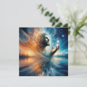 Grenzeloze transformatie kaart (Staand voorkant)