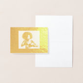 Grenzeloze Vrouw Folie Kaart (Display)