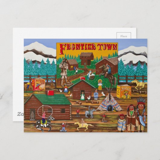 grenzelstad briefkaart (Voorkant / Achterkant)