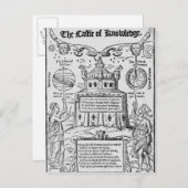 Grenzen aan het "kasteel van de kennis" briefkaart (Voorkant / Achterkant)