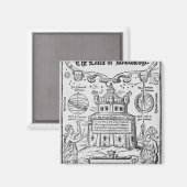 Grenzen aan het "kasteel van de kennis" magneet (Voorkant / Achterkant)
