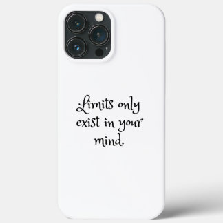 Grenzen bestaan alleen in je hoofd Case-Mate iPhone case