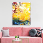 Grenzen Canvas Afdruk (Insitu (Woonkamer))