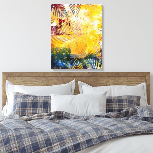 Grenzen Canvas Afdruk (Insitu (Slaapkamer))
