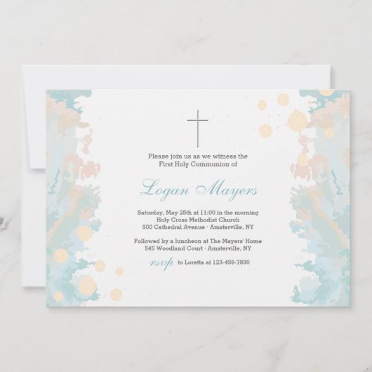 Grenzen in de acryl-godsdienst kaart (Voorkant)