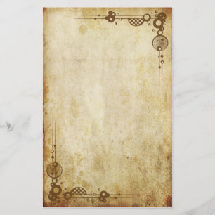 grenzen - Retro Briefpapier