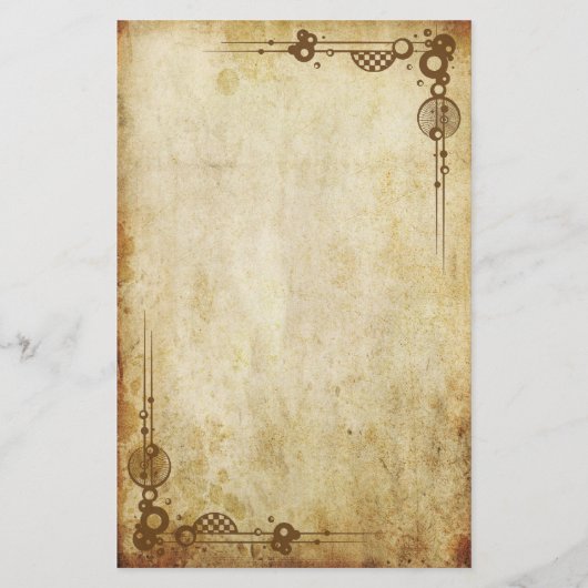  grenzen - Retro Briefpapier (Voorkant)