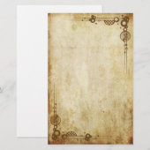  grenzen - Retro Briefpapier (Voorkant / Achterkant)