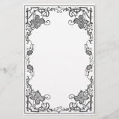 Grenzen Roos (sneeuw) Briefpapier (Voorkant)