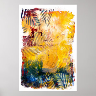 Grenzen Tropisch Poster