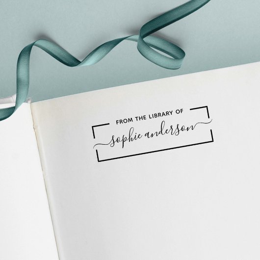 Grenzen van de bibliotheek van de naam van het Tre Zelfinktende Stempel