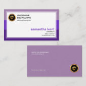 Grenzen van de voorzitter van de directie van Crea Visitekaartje (Voorkant / Achterkant)