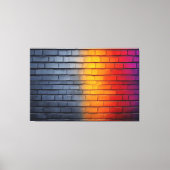 Grenzen van het licht canvas afdruk (Voorkant)