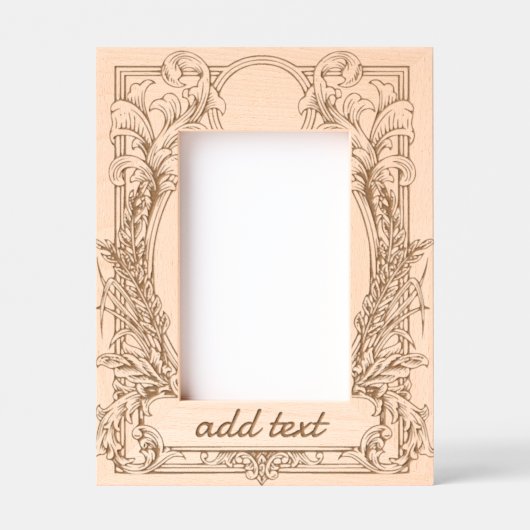 grenzen van het Victoriaans lijst Gegraveerde Lijstjes (Voorkant)