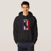 Grenzen van Liberia Hoodie (Voorkant volledig)