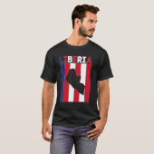 Grenzen van Liberia T-shirt (Voorkant volledig)