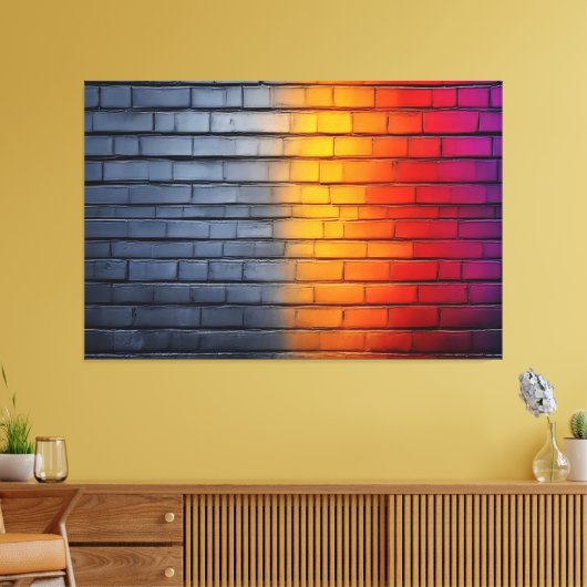 Grenzen van Licht Canvas Afdruk (Insitu (Woonkamer))