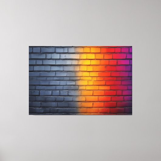 Grenzen van Licht Canvas Afdruk (Voorkant)