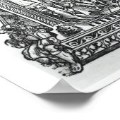 Grenzen van "Messes" door Roland de Lassus Poster (Hoek)