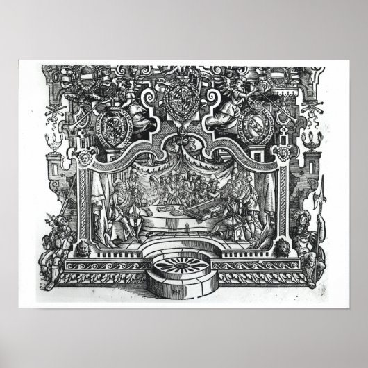 Grenzen van "Messes" door Roland de Lassus Poster (Voorkant)