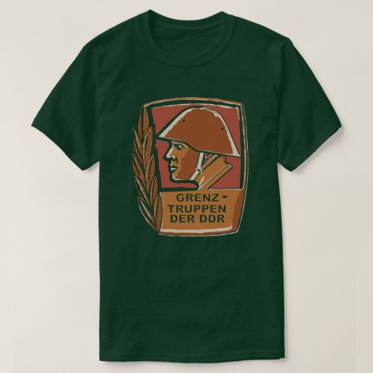 Grenztruppen der DDR T-shirt (Design voorkant)