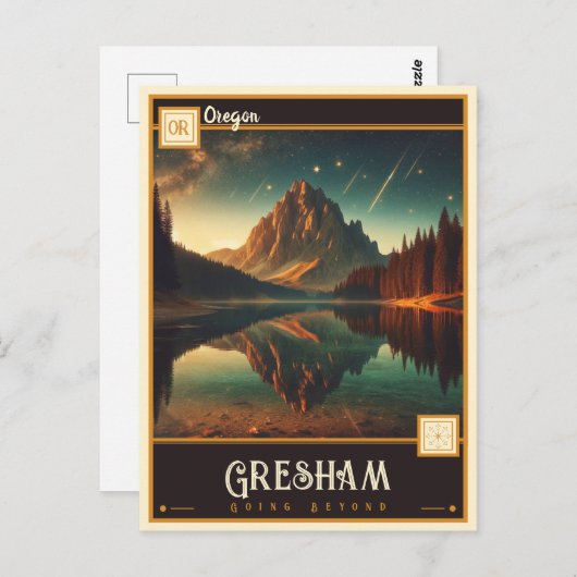 Gresham, Oregon |  Briefkaart (Voorkant / Achterkant)