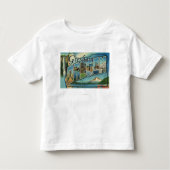 Gresham, Oregon - Grote Letter-scènes Kinder Shirts (Voorkant)