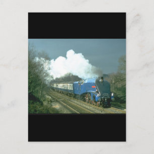 Gresley A4 Sir Nigel Gresley works_Steam Trains Briefkaart