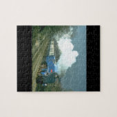 Gresley A4 Sir Nigel Gresley works_Steam Trains Legpuzzel (Horizontaal)