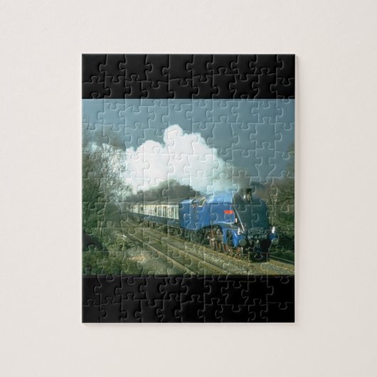 Gresley A4 Sir Nigel Gresley works_Steam Trains Legpuzzel (Verticaal)