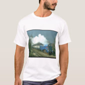 Gresley A4 Sir Nigel Gresley works_Steam Trains T-shirt (Voorkant)