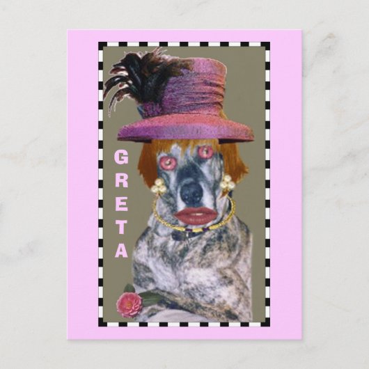 GRETA BRIEFKAART (Voorkant)