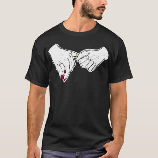 Greta en Carson Hands (vakantie au aloto) T-shirt