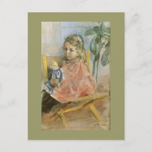 Greta en Dora Nora Briefkaart (Voorkant)