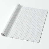 Greta Fun Dot in Leisteen en Groen Cadeaupapier (Uitgerold)