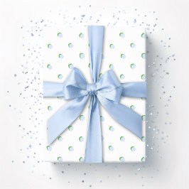Greta Fun Dot in Leisteen en Groen Cadeaupapier