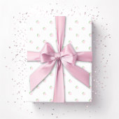 Greta Fun Dot in Pink and Green Cadeaupapier