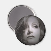 Greta Garbo Koelkast Magnet (Voorkant / Achterkant)
