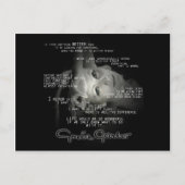 Greta Garbo Quote Post Kaart (Voorkant)